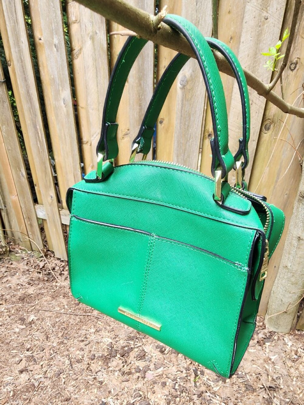 GUC Women's Steve Madden Kelly Green satchel crossbody bag - Picture 13 of 16